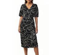 s.Oliver Dresses Black Talla: 42 | Vestidos Midi Outlet | Mujer | Negro