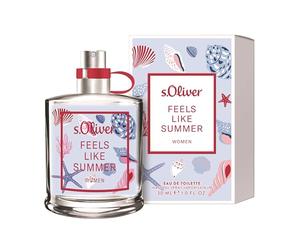 s.Oliver® Feels Like Summer Women | Eau de Toilette - Floral - afrutado - sensual - para una sensación pura de verano | 30 ml spray natural vaporizador