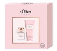 s.Oliver® FOR HER | Set de regalo - brillante - elegante - femenino - para momentos inolvidables | Eau de Toilette 30 ml y gel de ducha 75 ml