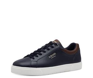 s.Oliver Herren Sneaker Low 5-13604-43, Zapatillas Hombre, Azul Marino, 44 EU