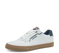 s.Oliver Herren Sneaker Low 5-13612-44, Zapatillas Hombre, Blanco, 44 EU