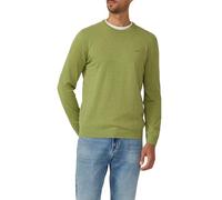 s.Oliver Jersey de algodón con Logotipo Bordado, Verde, XL