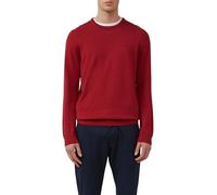s.Oliver Jersey para Hombre con Cuello Redondo, Rojo, L