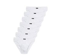s.Oliver Jh-1sl_LS Ropa Interior, Blanco, S (Pack de 7) para Hombre