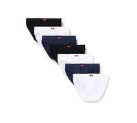 s.Oliver Jh-1sl_LS Ropa Interior, Negro/Blanco/Azul Marino, XL (Pack de 7) para Hombre