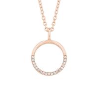 S.Oliver Joya Collar Dama Plata Circonita Rosado Círculo 2026070