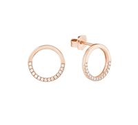 S.Oliver Joya Pendientes Para Mujer Aretes Plata Circonita Rosado 2026069