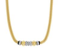 s.Oliver Joyas Damas Collar Cadena Fantasía Acero Inox IP Oro 2036834
