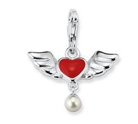 S.Oliver Joyero Dama Colgante Charm Plata Corazón Con Alas SOCHA/171 - 403474