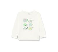 s.Oliver Junior 2142736 Camiseta de Manga Larga, Crema 0210, 92 para Niños