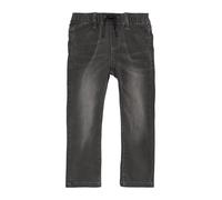 s.Oliver Junior 2154079 Jogpants Jeans Pelle Straight Leg, Gris/Negro 95z2, 92 para Niños