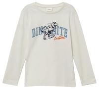 s.Oliver Junior 2171764 Camiseta de Manga Larga, 9001, 128-134 Grande para Niños