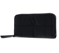 s.Oliver monedero Wallet Grey / Black