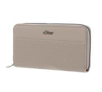 s.Oliver monedero Zip Around Wallet Brown