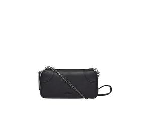 s.Oliver Monedero Zip Wallet Grey/Black Negro