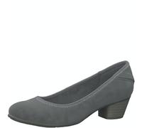 s.Oliver Mujer Zapatos de tacón pequeño Elegante, Gris Grafito, 36 EU