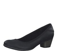 s.Oliver Mujer Zapatos de tacón pequeño Elegante, Negro, 40 EU