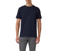 s.Oliver Pack de 2 Camisetas básicas de algodón, Azul Marino, L