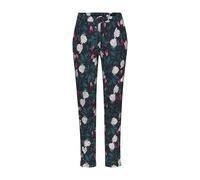 s.Oliver Pantalón Largo de Pijama con Estampado Floral, Estampado Floral, 48-50