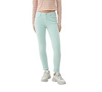 s.Oliver Pantalones Vaqueros Largos para Mujer, Azul/Verde, 32W / 30L