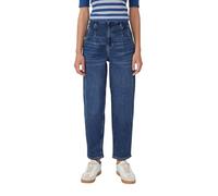 s.Oliver Pantalones Vaqueros para Mujer, Pierna Barril, Azul, 46