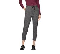 s.Oliver Pants 7/8 Grey/black Talla: 34 | Pantalones Rectos Outlet | Mujer | Gris