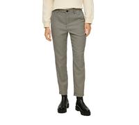 s.Oliver Pants 7/8 Grey/black Talla: 36 | Pantalones Rectos Outlet | Mujer | Gris