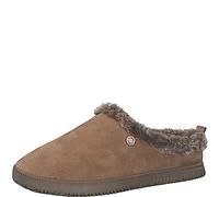 s.Oliver Pantuflas para mujer, mullidas, coñac, 41 EU