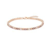 s.Oliver Para Mujer Joyería - Pulsera De Tenis Con Brillantes Piedras En De De Acero Inoxidable - Elegante & Apto Para El Día A Día - Perfecto Idea De Regalo
