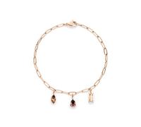 s.Oliver Para Mujer Joyería - Pulseras De Acero Inoxidable Con Brillantes Steinanhängern Elegante & Atemporal Hermoso - Perfecto Idea De Regalo