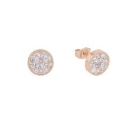 s.Oliver Pendientes de botón de acero inoxidable/plata de ley 925 para mujer, pendientes, viene en caja de regalo de joyería