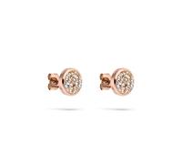 s.Oliver Pendientes elegantes de acero inoxidable pulido - plata - resistente al agua y delicado con la piel