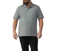 s.Oliver Polo de piqué con Detalles en Contraste y Logotipo, Gris, 3XL Grande