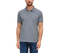 s.Oliver Polo para hombre con logotipo, gris, XXL