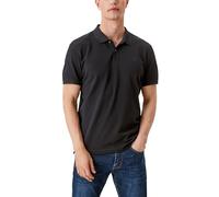 s.Oliver Polo para hombre, Negro , XL