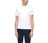 s.Oliver Poloshirt 03.899.35 Camisa de Polo, Blanco (White), L para Hombre