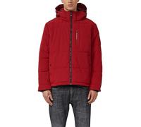 s.Oliver Pufferjacke mit Abnehmbarer Kapuze Chaqueta Acolchada con Capucha Desmontable, Rojo, S Hombres