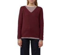 s.Oliver Pullover Burgundy Talla: 34 | Sudaderas con Capucha Outlet | Mujer | Marrón