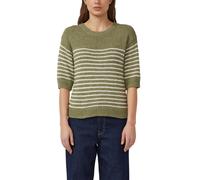 s.Oliver Pullover Shortsleeve Dark Green Talla: 40 | Sudaderas con Capucha Outlet | Mujer | Verde