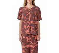 s.Oliver -qs Blusen Orange-red Talla: 40 | Pantalones Formales Outlet | Mujer | Naranja