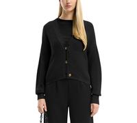 s.Oliver -qs Cardigan Black Talla: M | Sudaderas con Capucha Outlet | Mujer | Negro