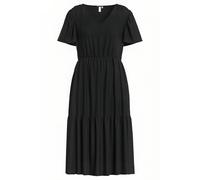 s.Oliver -qs Dress Black Talla: 38 | Vestidos Midi Outlet | Mujer | Negro