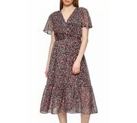 s.Oliver -qs Dresses Grey/black Talla: 40 | Vestidos Midi Outlet | Mujer | Gris