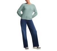 s.Oliver -qs Pullover Blue Green Talla: L | Sudaderas con Capucha Outlet | Mujer | Azul