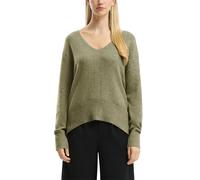 s.Oliver -qs Pullover Green Talla: L | Sudaderas con Capucha Outlet | Mujer | Verde