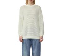 s.Oliver -qs Pullover Offwhite Talla: S | Jerséis de Punto Outlet | Mujer | Blanco