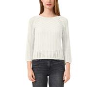 s.Oliver -qs Pullover Offwhite Talla: S | Sudaderas con Capucha Outlet | Mujer | Blanco