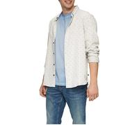 s.Oliver -qs Shirt Offwhite Talla: M | Camisas Casuales Outlet | Hombre | Blanco