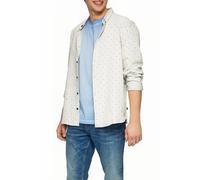 s.Oliver -qs Shirt Offwhite Talla: XS | Camisas Casuales Outlet | Hombre | Blanco
