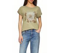 s.Oliver -qs T-shirts Dark Green Talla: S | Camisetas de Seda Outlet | Mujer | Verde